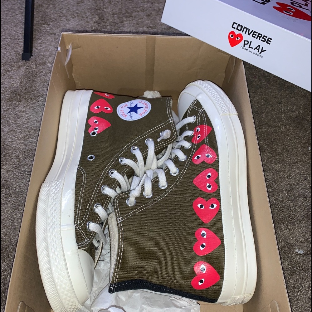 Comme Des Garcons Play Converse